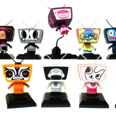 Tv heads artist series - blind box toys