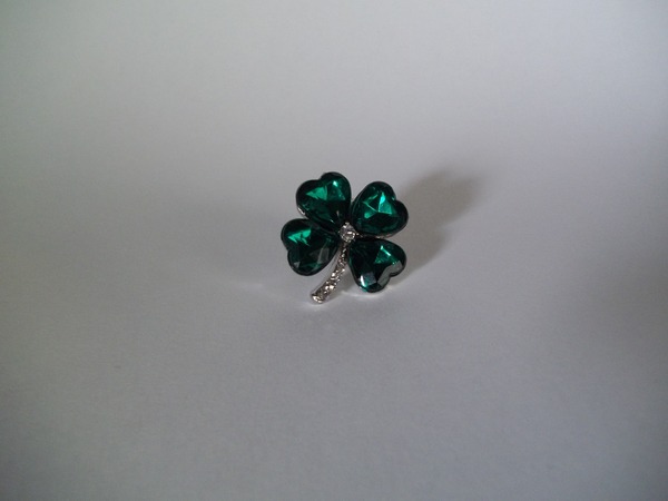 4 Leaf Clover Lapel Pin