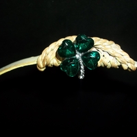 4 Leaf Clover Lapel Pin - Thumbnail 1