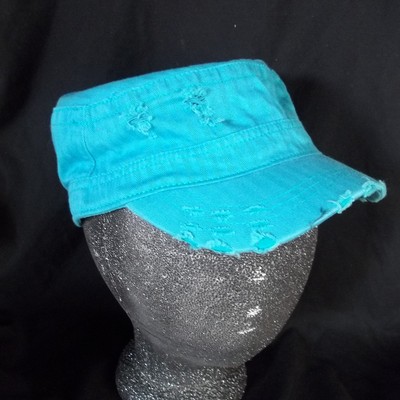 Ripped military hat