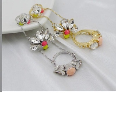 Flower 3 joints ring pop