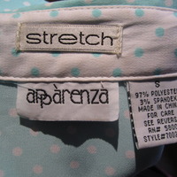 Polka Dot Collar Blouse  - Thumbnail 2