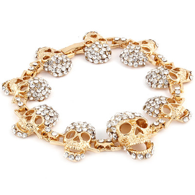 Voodoo pave crystal stud bracelet