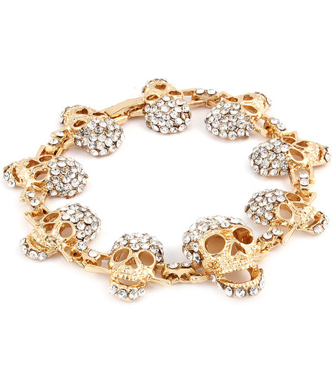 Voodoo Pave Crystal Stud Bracelet