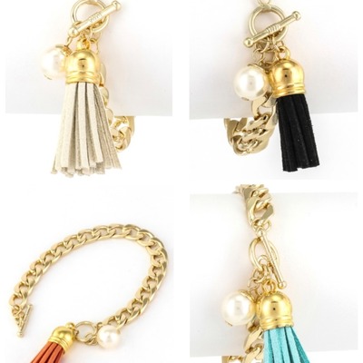 Mariam tassel bracelet