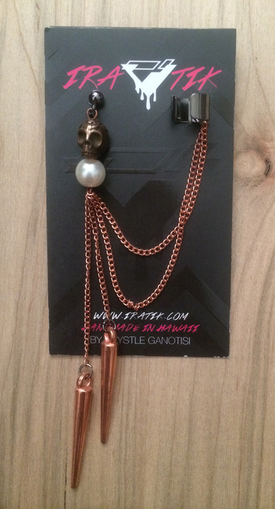 Till Death Do We Part Cuff in Rose Gold