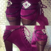 Diamond Shoe Chains (Set) - Thumbnail 1