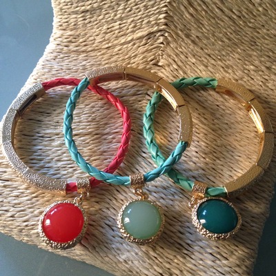 Jema - braided gold bracelet