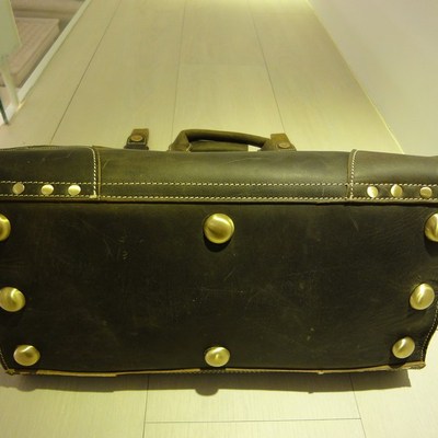 Southern brown leather bag (unisex)