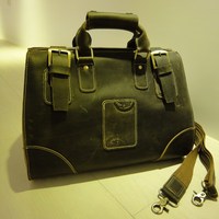 Southern Brown Leather bag (unisex) - Thumbnail 1