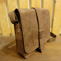Americana Express Satchel - full grain leather - Thumbnail 1