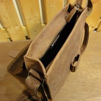 Americana Express Satchel - full grain leather - Thumbnail 3