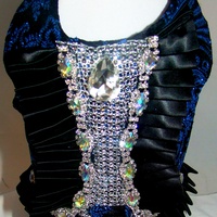 Stardust Bleu (Blue Stardust) Harness Vest! - Thumbnail 2