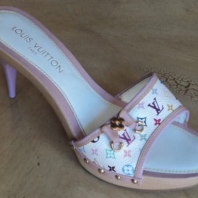Louis vuitton multicolore heels