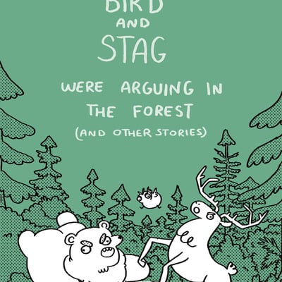 Bear, bird and stag by madéleine flores