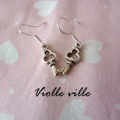 Key earrings