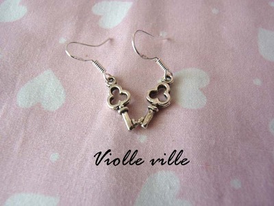 Key earrings