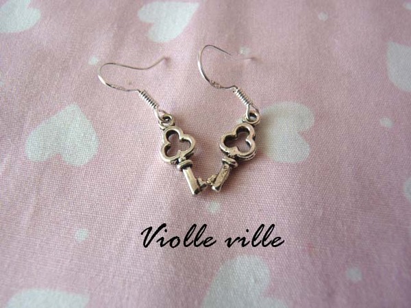 Key earrings