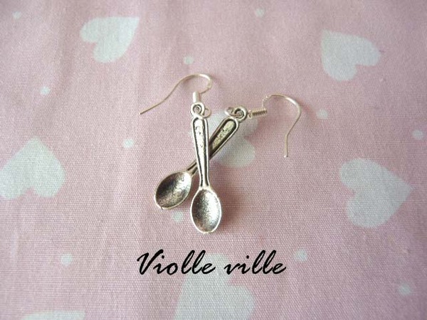 Spoon earrings
