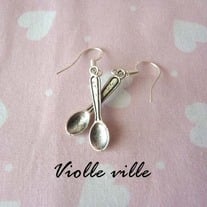 Spoon earrings