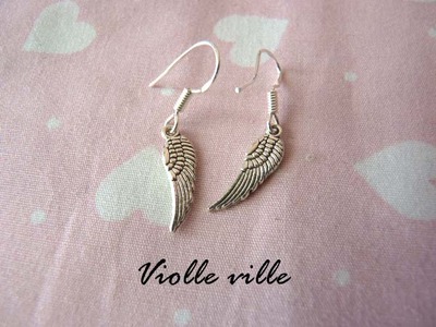 Wings earrings