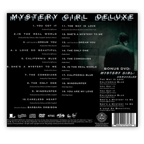 Mystery Girl Deluxe · Roy Orbison Online Store · Online
