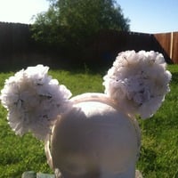 Bride Mouse ears without vail - Thumbnail 2