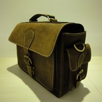 Pioneer Leather Messenger - Full Grain - Thumbnail 1