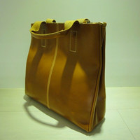 Scotch Leather Tote Bag - Thumbnail 1