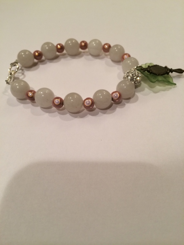 Ivy Leaf Bracelet ( Pearl) 