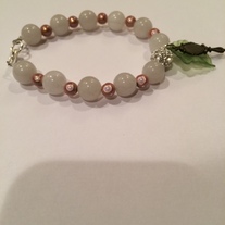 Ivy Leaf Bracelet ( Pearl) 