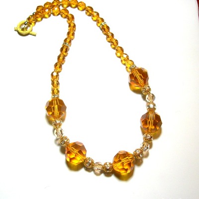 Grand crystal necklace