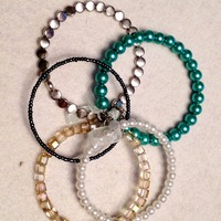 Boho Five Bracelet Set - Thumbnail 2
