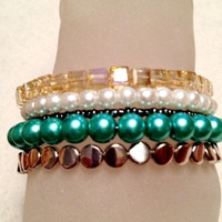Boho Five Bracelet Set - Thumbnail 3