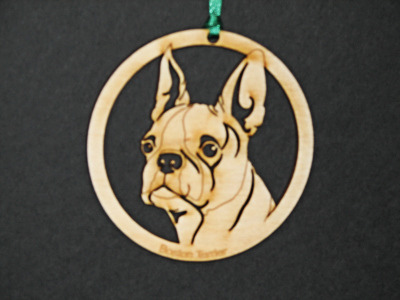 Boston Terrier Ornament
