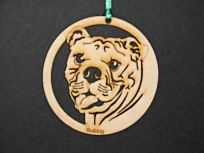 Bull Dog Ornament
