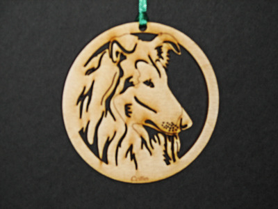 Collie Ornament