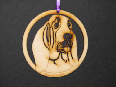 Basset Hound Ornament
