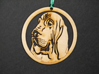 Blood Hound  Ornament
