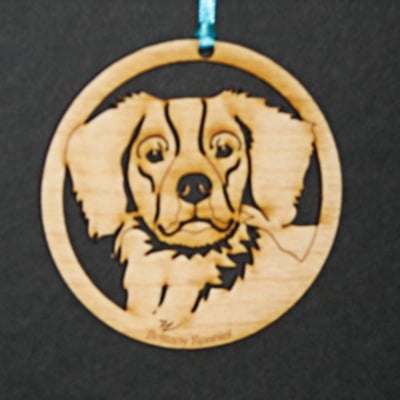 Brittany spaniel ornament - Thumbnail 1