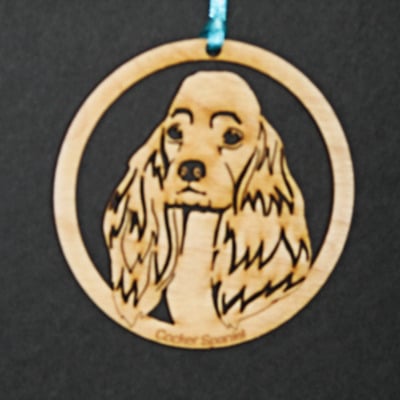 Cocker spaniel ornament - Thumbnail 1