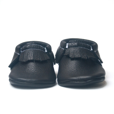 Black moccasins
