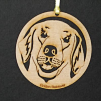 Golden retriever ornament - Thumbnail 3