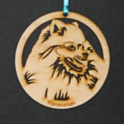 Pomeranian ornament