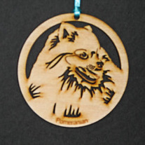 Pomeranian Ornament