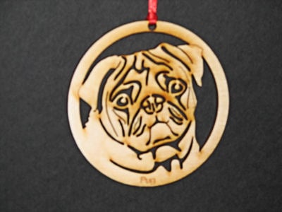 Pug Ornament