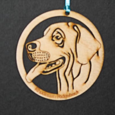 Rhodesian ridgeback ornament
