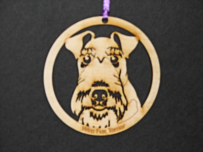 Wire Fox Terrier Ornament