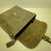 Vintage Leather Shoulder Bag - Thumbnail 3