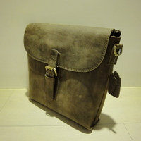 Vintage Leather Shoulder Bag - Thumbnail 2